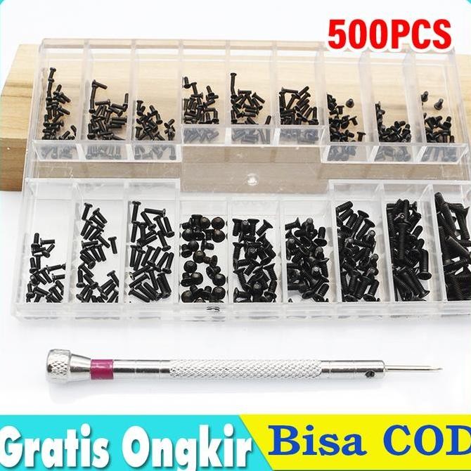 Baut Mini Kit Screw Sekrup Laptop Notebook HP Computer Kacamata