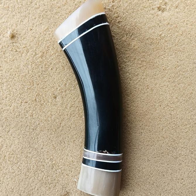 gagang golok ceker kidang bahan tanduk kombinasi bule