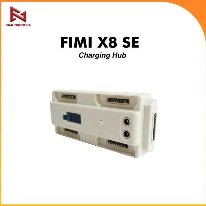 Siap Kirim Charging Hub Original FIMI X8 Series Charger Multi Port Baterai Drone