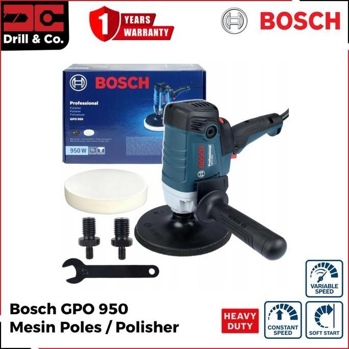 Bosch GPO 950 Polisher 7" / Mesin Poles 7 Inch
