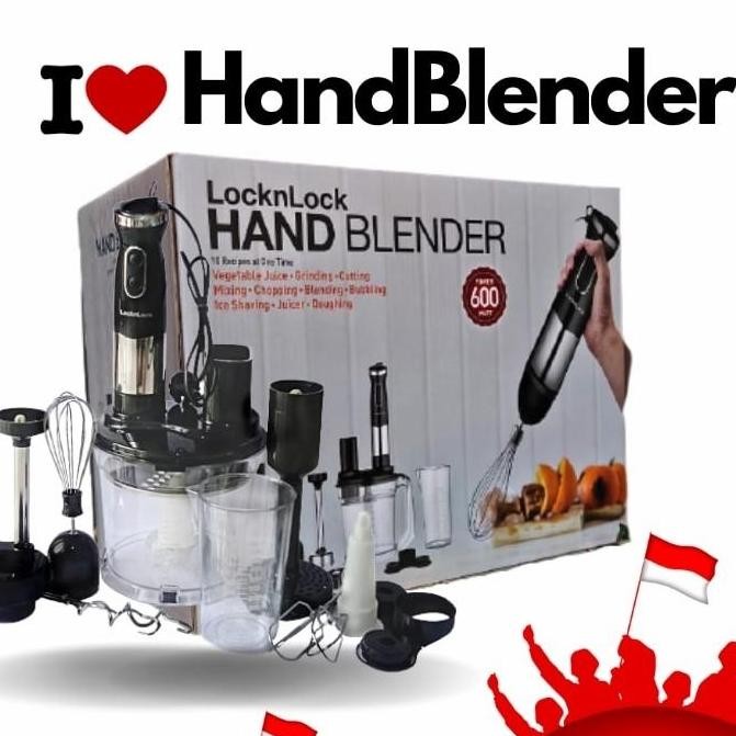 LOCK N LOCK HAND BLENDER 10 IN 1 Terlaris