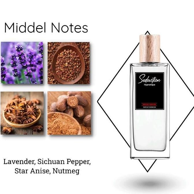 Seduction Parfume Hipnotique Special Edition ( The Player Of Love ) 50 mili Parfum Pheromone tahan l