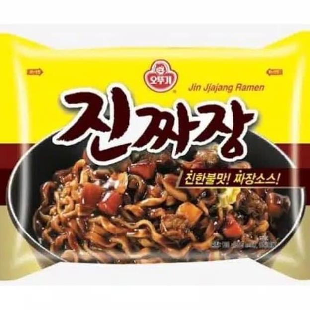 

Ottogi Korean Jin Jjajang Ramen Bla Bean Noodle Korea Taste Best