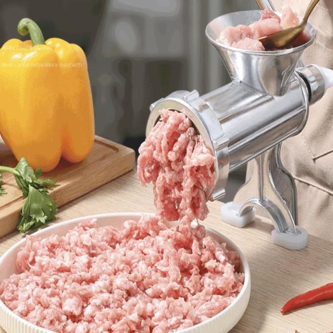 diskon alat giling daging manual mini portable penggiling daging rumah tangga praktis