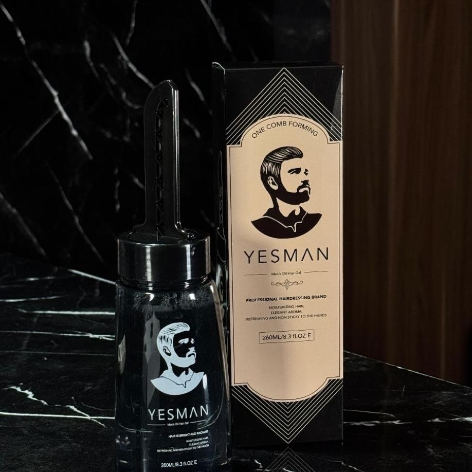 Yesman Hair Styling Gel 260Ml Hair Oil Hair Gel Pomade Wax Mens Hair Styling Gel