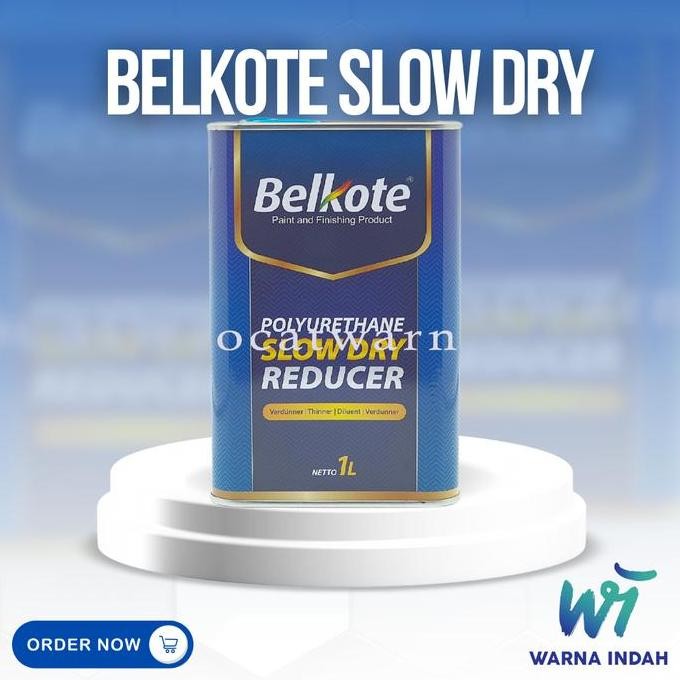 Promo Belkote Thinner Slow Dry - Thinner Belkote - Thinner Pu 1 Liter, Pengencer Clear Coat Dan Cat