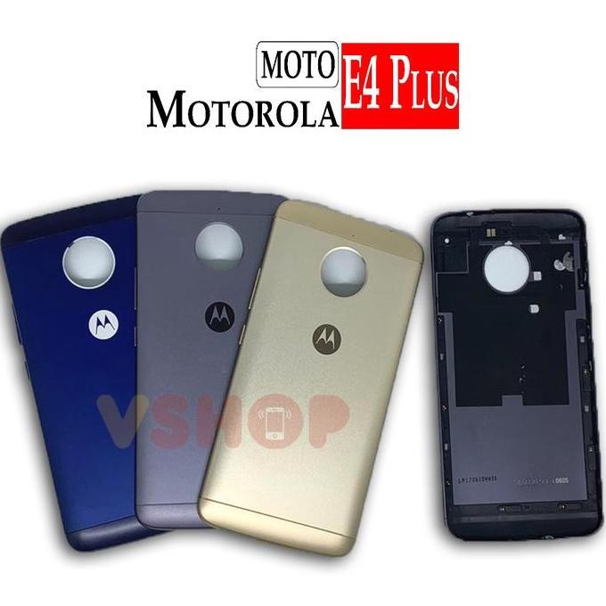 Promo Backdoor Casing Motorola Moto E4 Plus - Tutup Baterai Belakang