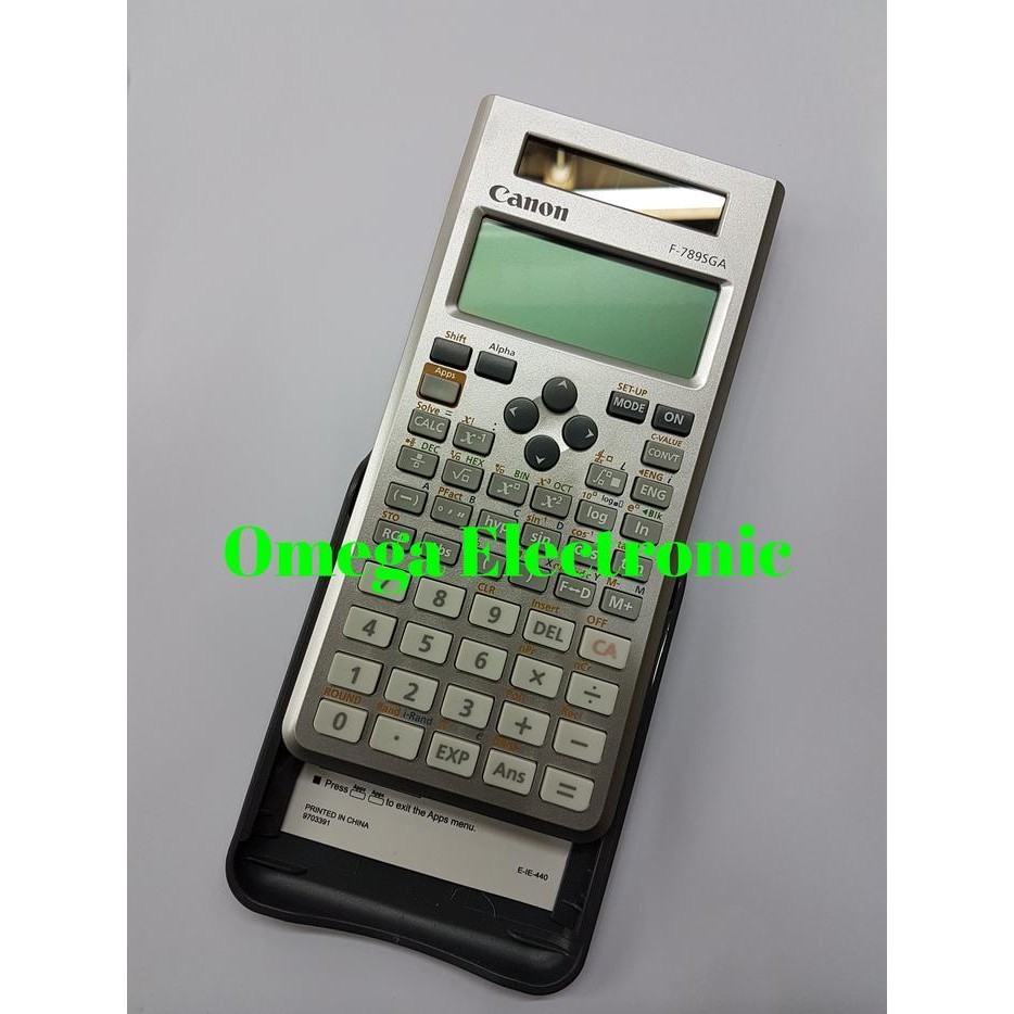 

Canon F-789Sga Scientific Calculator Kalkulator Ilmiah Sekolah Kuliah New Best Quality 100% Original