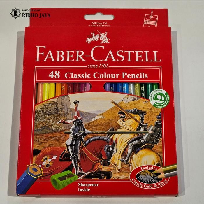 

Pensil Warna Faber Castell 48 Termurah Best Quality 100% Original