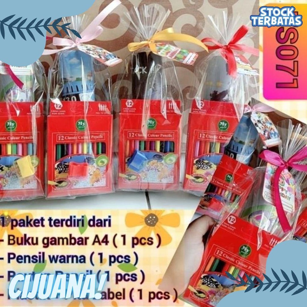 

Paket Hemat Fs071 (Isi 1 Paket) Bingkisan Ulang Tahun / Hadiah Lomba)/ Alat Tulis Set Diskon