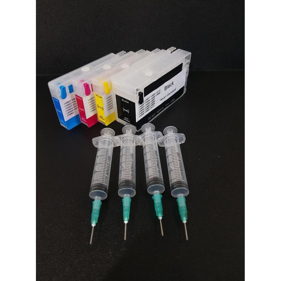Refillable CISS Cartridge HP 954 955 XL Officejet 7720 7740 Tanpa Chip murah