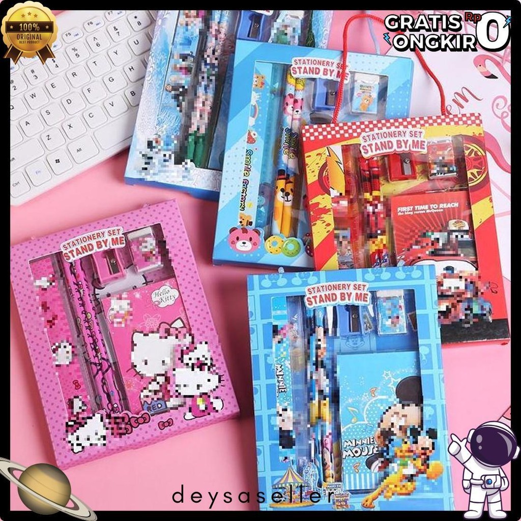

Msbs Alat Tulis Set 6In1 Stationery Set Lucu Karakter Set Perlengkapan Alat Tulis Sekolah Anak-Anak Tk Murah Flash Sale! Diskon Hingga 70%