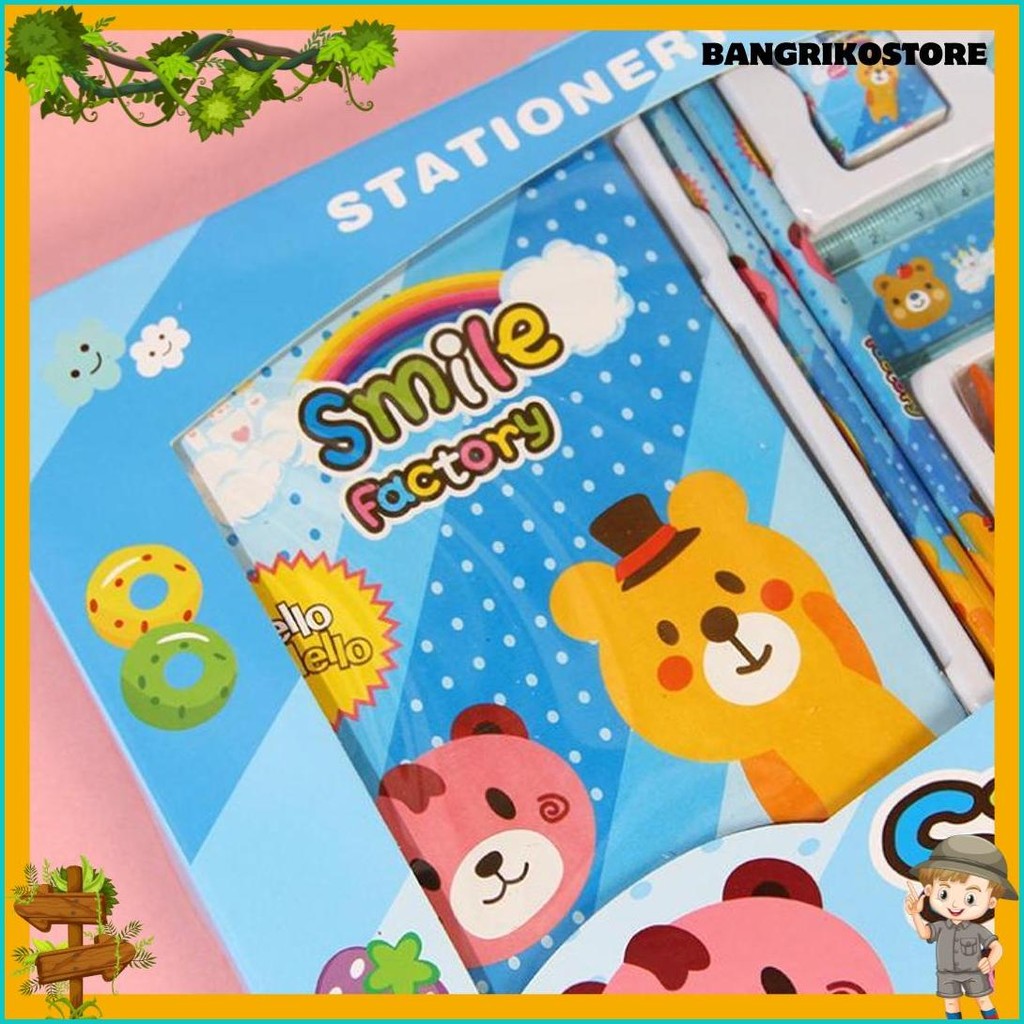 

Osm Jkt S5982 Set Alat Tulis 8 In 1 / Set Alat Tulis Anak Motif Kartun / Set Alat Tulis 8 In 1 Lucu / Stationery Set 8 In 1 Lucu Flash Sale! Diskon Hingga 70%