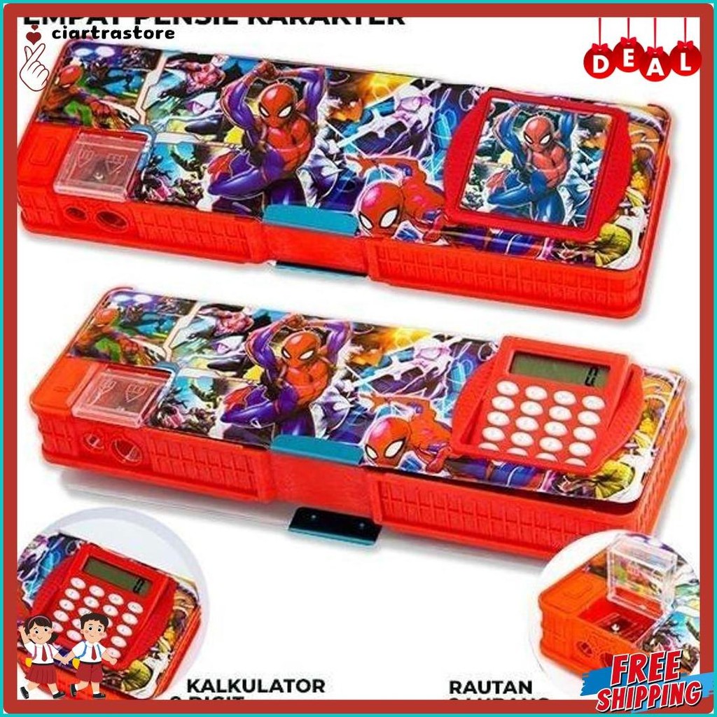 

Kotak Pensil Magnet Kalkulator / Serutan Karakter / Kotak Pensil Magnet / Kalkulator Fancy Karakter Terlaris! Produk Ini Banyak Dicari