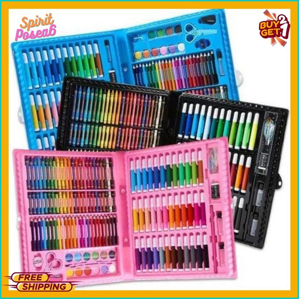 

Crayon 86 Pcs|Crayon Warna Cerah|Oil Pastel Crayon 86Pc Macam Warna Set Koper 86 In 1 Cocok Untuk Anak|Krayon 86 Set|Crayon Art Paint|Crayon Cat Melukis Terlengkap Dan Termurah