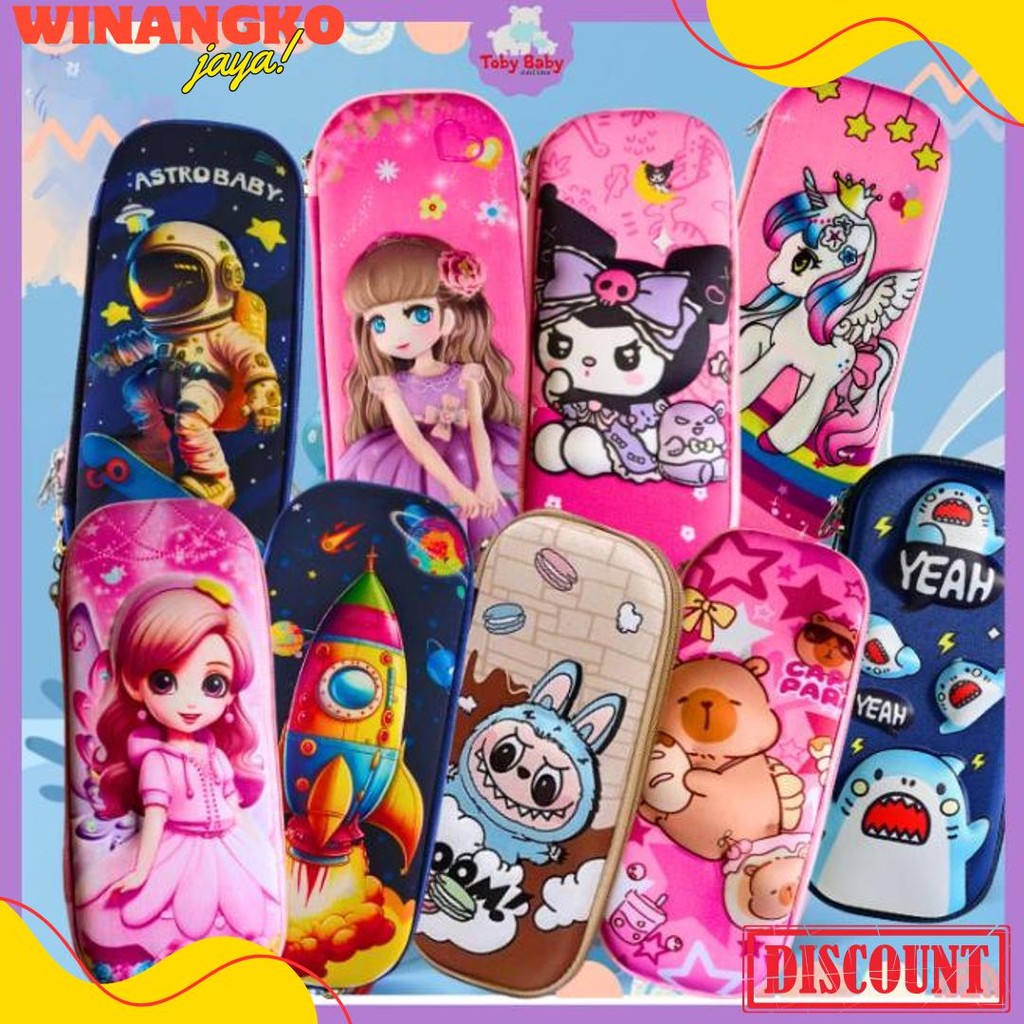 

Kotak Pensil Karakter 3D Anak Sekolah Timbul Impor Premium Eva Flash Sale! Diskon Hingga 70%