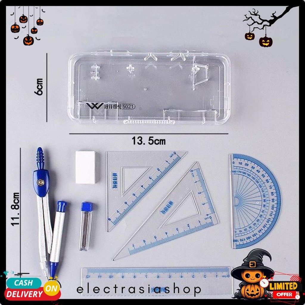 

Set Kompas/Set Matematika//Set Penggaris/Set Kompas Sekolah Terlaris! Produk Ini Banyak Dicari