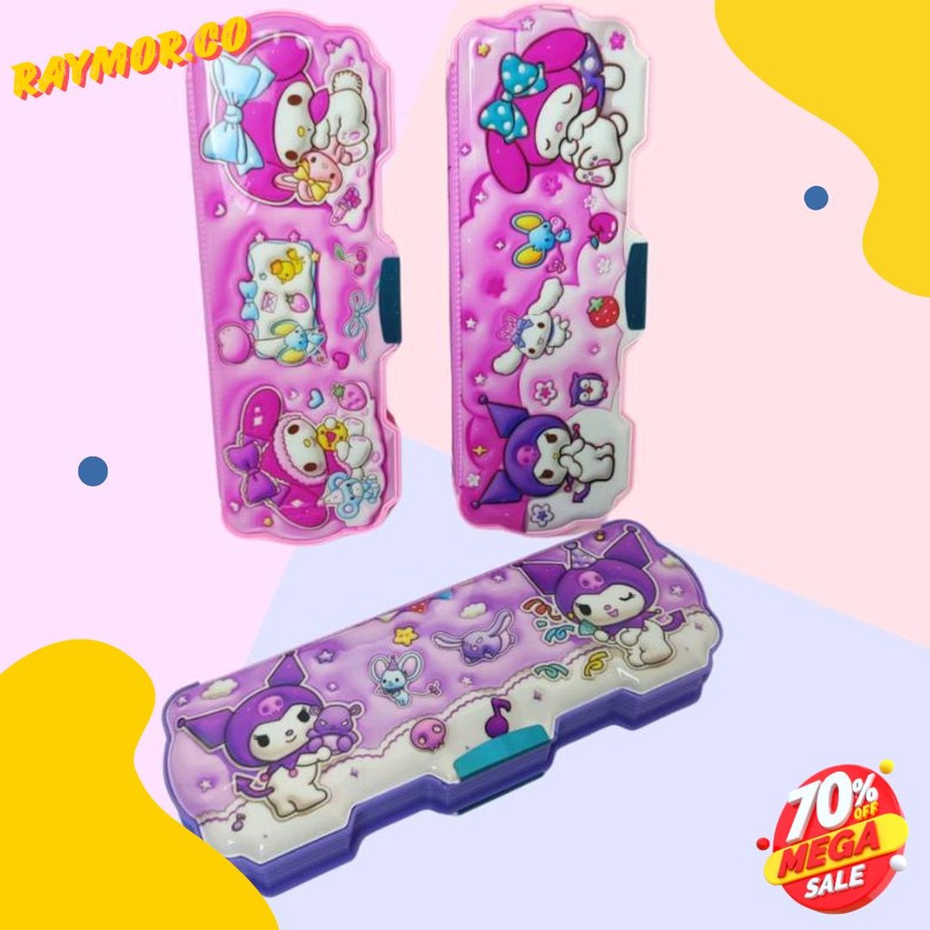

Tempat Kotak Pensil Anak Magnet 2 Sisi Sanrio 228 Diskon
