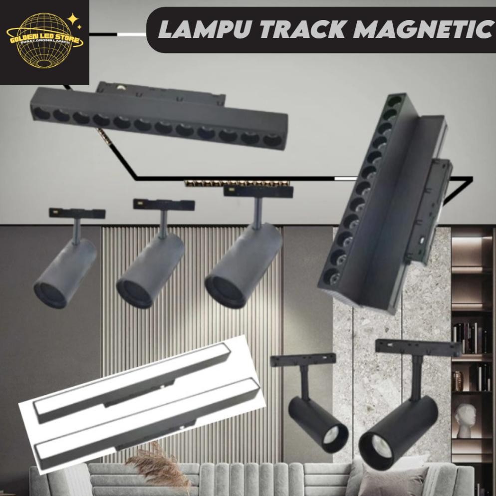 MAGNETIC LED TRACK LAMP / LAMPU TRACK MAGNETIC LED / LAMPU TRACK