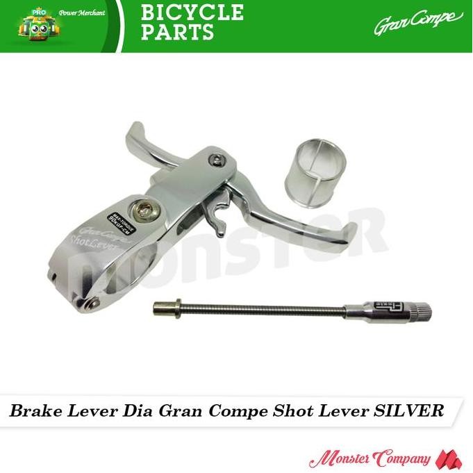 ready Brake Lever Dia Gran Compe Shot Lever SILVER