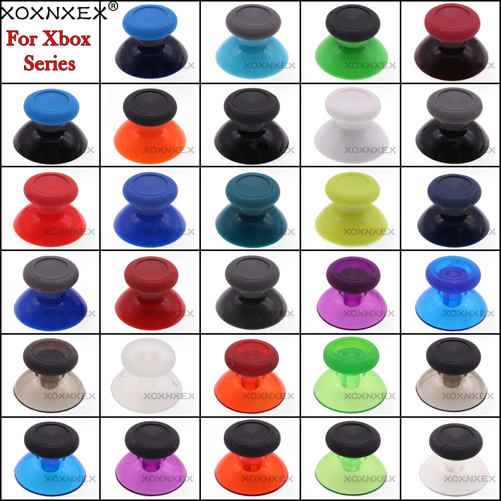 

XOXNXEX 2 pcs untuk Microsoft XBox seri S X Controller 3D Analog Thumb Sticks Grip Joystick Cap Mush