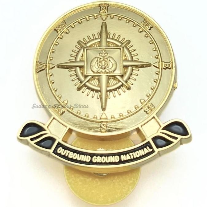Pin Outbond Luxury / Pin Cikal / Pin Outbound Brevet Outbound Kualitas Terbaik Harga Termurah