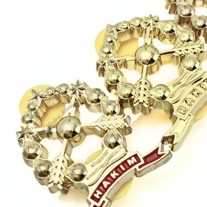 Pin Hakim Luxury/ Pin Hakim Merah/ Pin Hakim Putih/ Pin Hakim Polos/ Pin Luxury/ Pin Hakim Luxury/ P