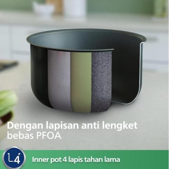 Philips Magic Com Digital Mini 0.85 Liter HD3170 Rice Cooker Philips SS