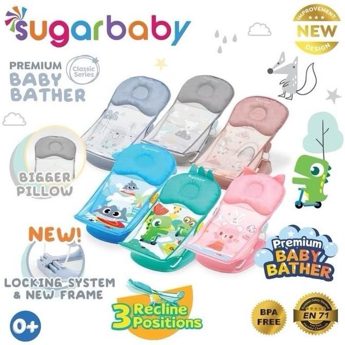 Sugar Baby Deluxe Baby Bather / tempat mandi bayi sugar baby
