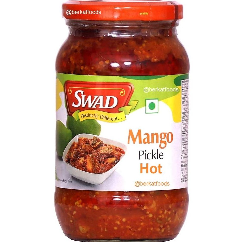 

Ready stock] Mango Pickle Hot Swad / Acar Mangga Pedas India / Aam Achaar Spicy