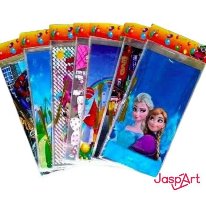 

^^^^^] Isi 10pcs OPP Plastik bingkisan /goodie bag/ plastik snack/ kantong ultah/ medium / Sedang 40 x 20cm