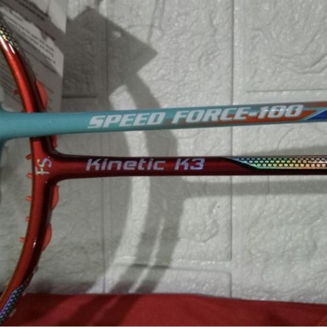 Raket Badminton New Fiesta Fs Kinetic K3/Speed Force 100 Taiwan 35Lbs
