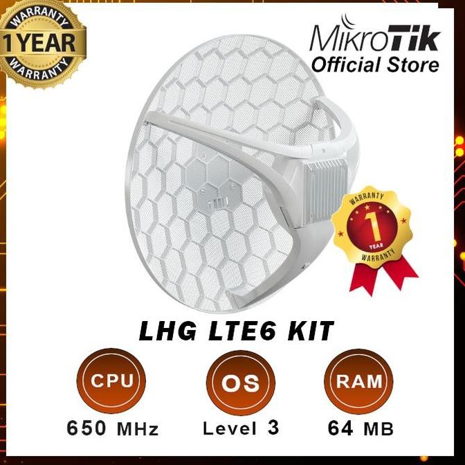 MIKROTIK LHG LTE6 KIT LHGGR&FG621-EA ORIGINAL DAN TERPERCAYA