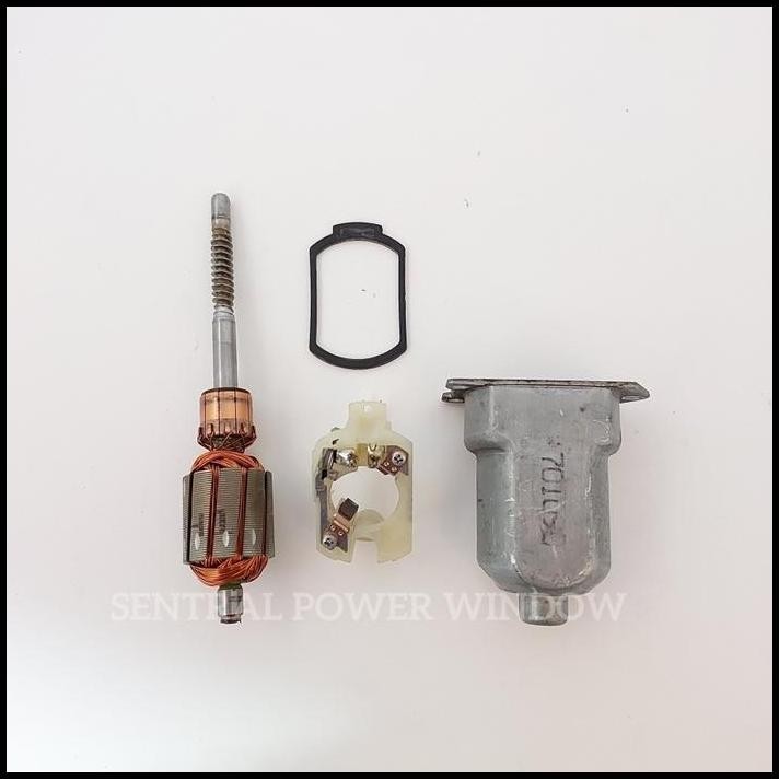 Karbon Brush Kumparan dan Magnet Motor Power Window Honda Civic FD