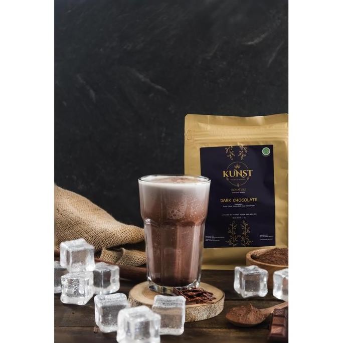 

Dark Chocolate Signature KUNST POWDER - Bubuk Minuman Rasa Dark Coklat Termurah