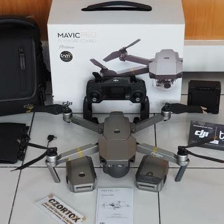 Drone DJI Mavic Pro Combo Platinum 4K