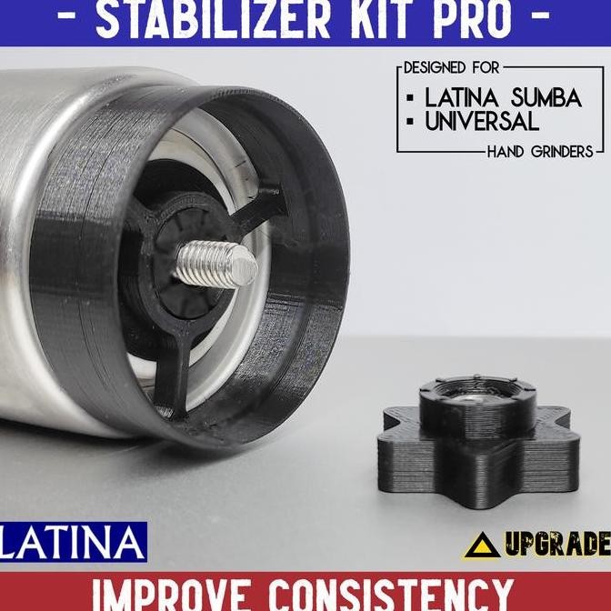 Coffee Grinder Stabilizer Kit Pro - Latina Sumba / Universal Holder Anti Guncang Termurah