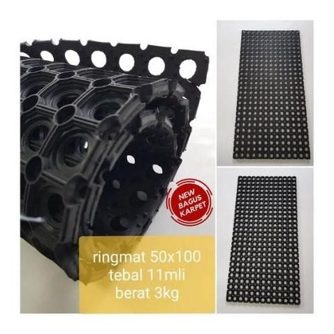Karpet Karet Alas Tempat Wudhu 50x100