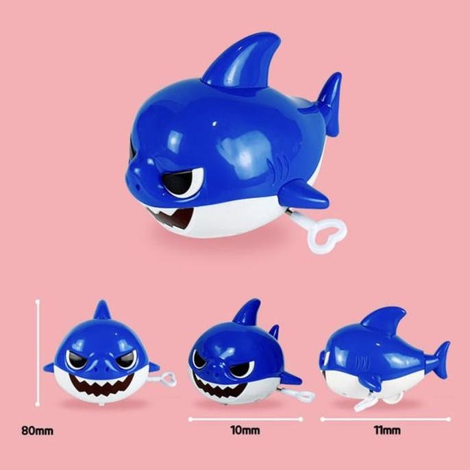 Pinkfong Baby Shark Clockwork Spring Toys / Wind Up Play
