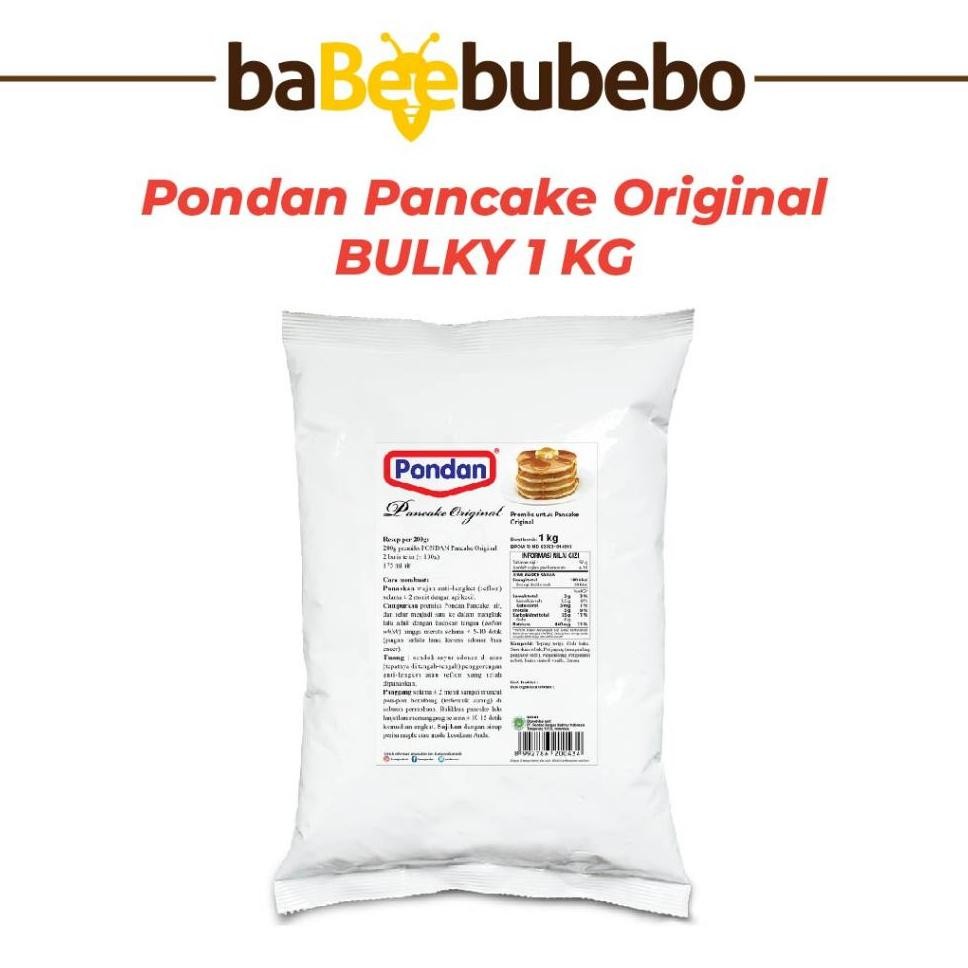 

Pondan Pancake Mix Kemasan 1Kg