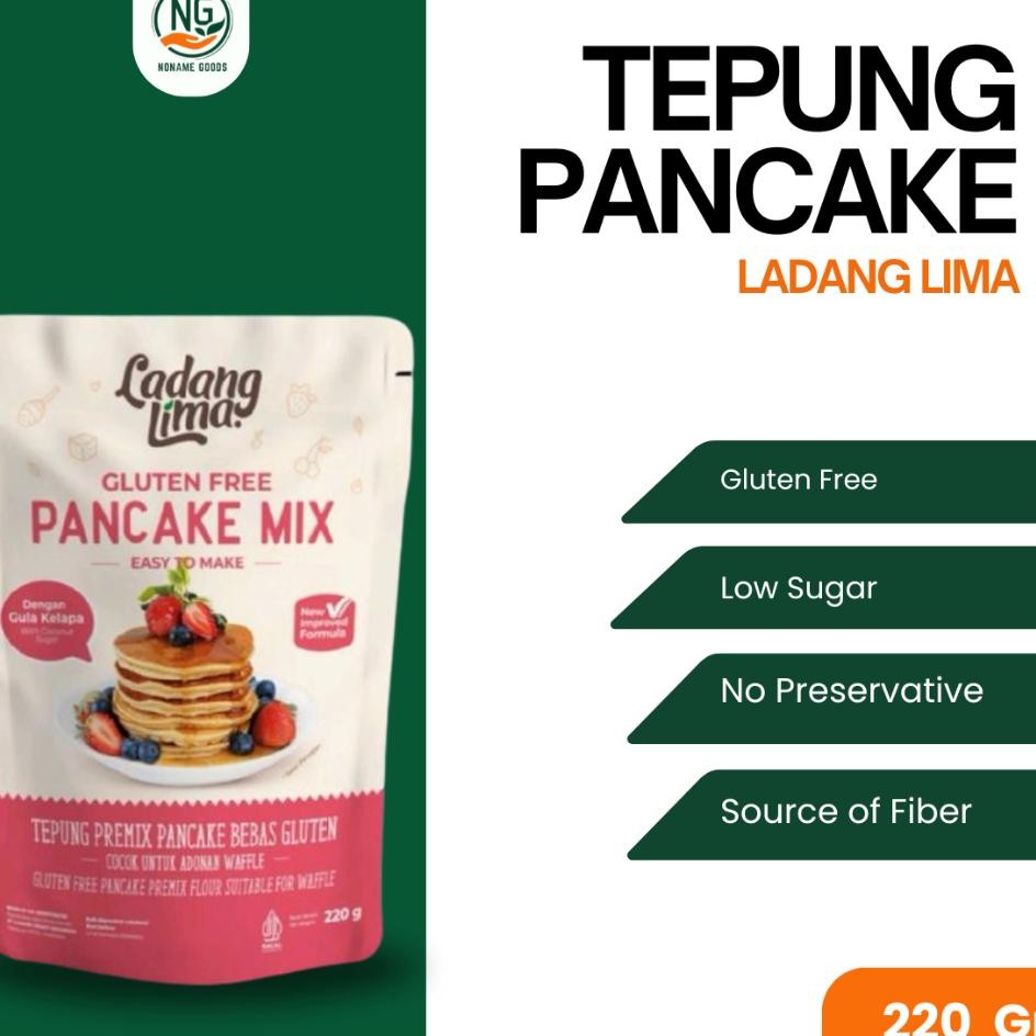 

Tepung Pancake Mix Ladang Lima 220Gr