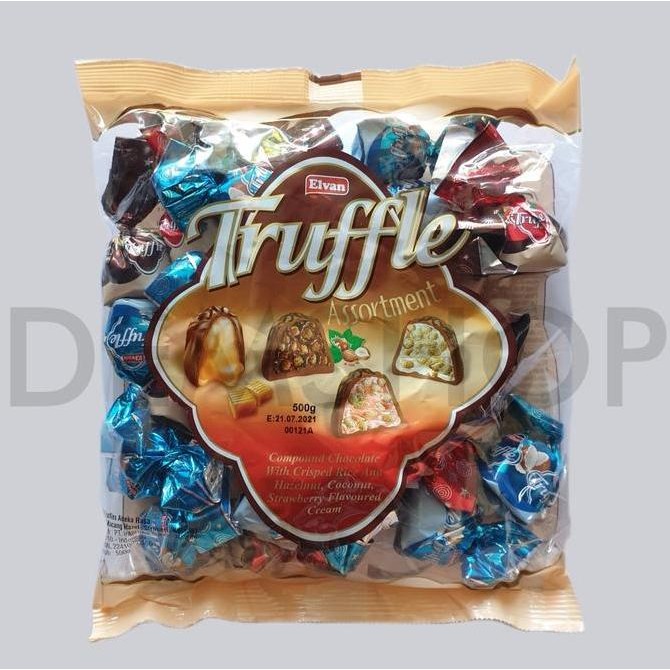 

Elvan Truffle Chocolate Assortment Mix 400g Coklat Campuran Turki Termurah