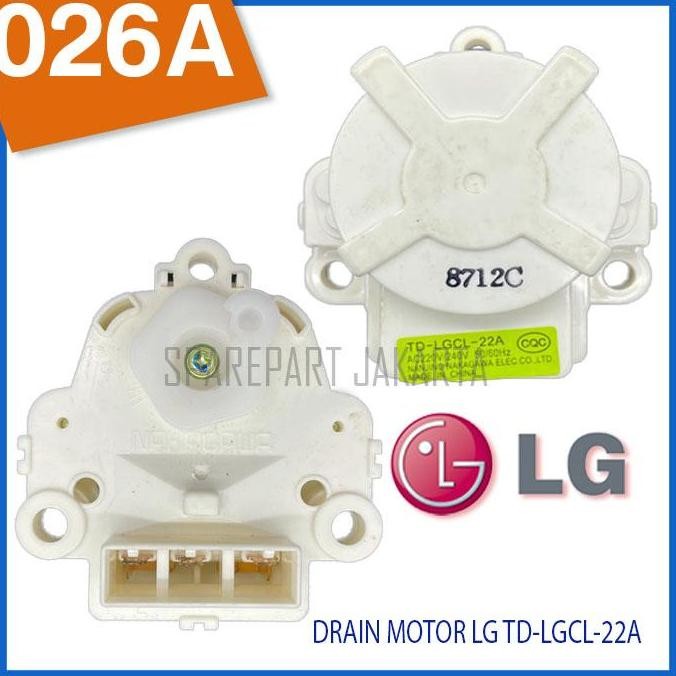 Drain motor LG TD-LGCL-22A NAKAGAWA WMV-026A TERBAIK