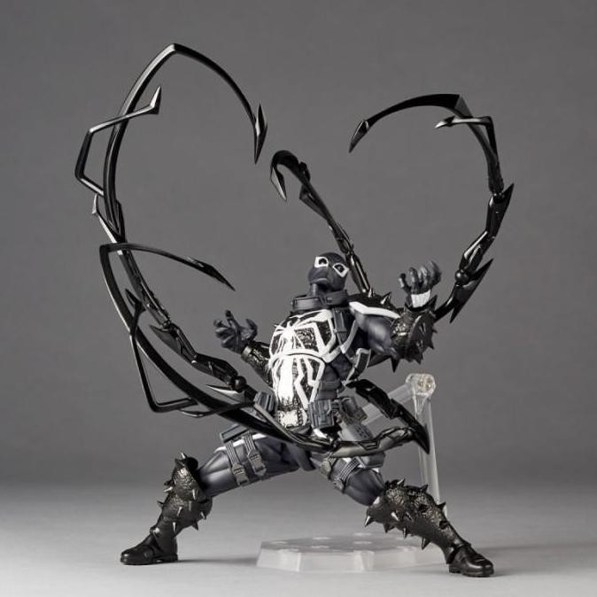 Revoltech Amazing Yamaguchi Agent Venom Marvel Action Figure