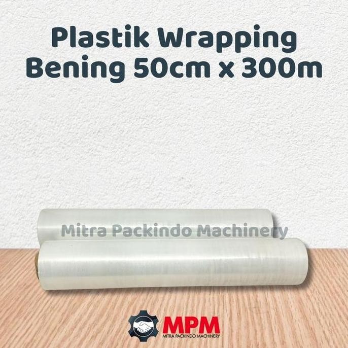HARGA DISC - Plastic Wrapping / Wrapping Strect Film / Pallet 50 cm X 300 m