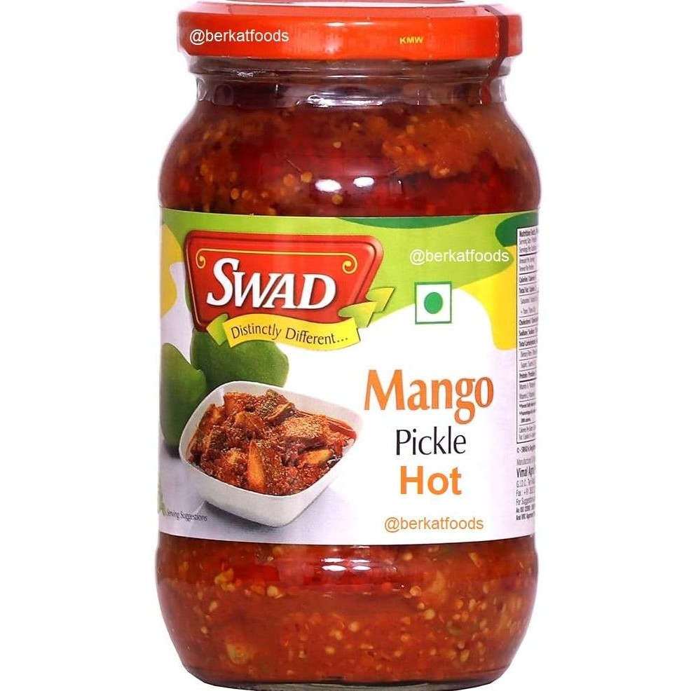 

:>:>:>:>] Mango Pickle Hot Swad / Acar Mangga Pedas India / Aam Achaar Spicy