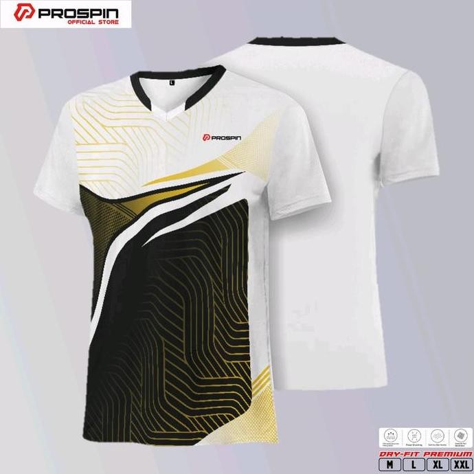 ProSpin Infinity Baju Olahraga Jersey Badminton Premium Dewasa Jersey Voli Printing Sablon DTF Polie