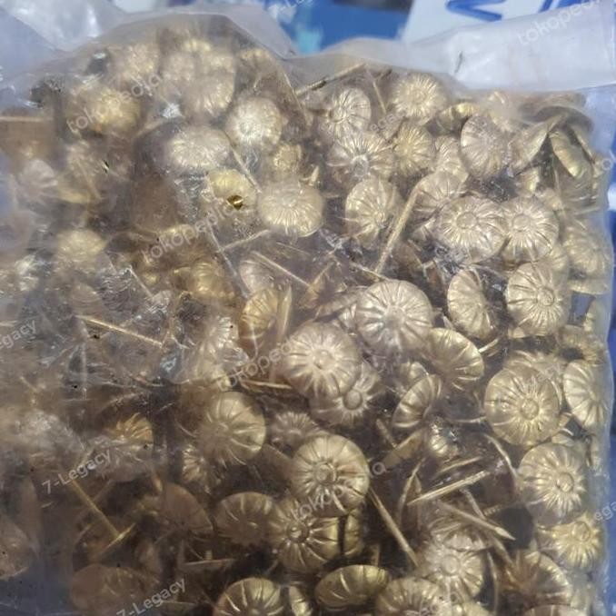 Produk Unggulan] PAKU MATA KUCING SOFA HIAS / PAKU PINES MATA KUCING BUNGA