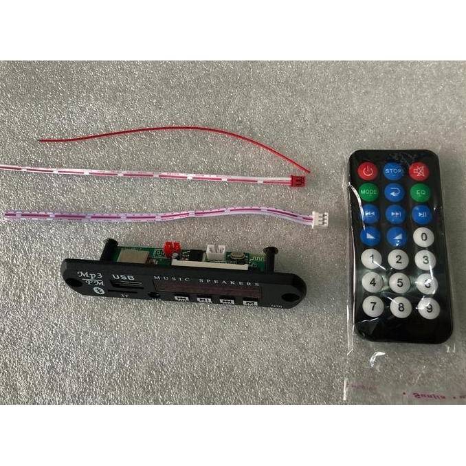 SIAP KIRIM KIT MP3 USB PLAYER MODUL BLUETOOTH - MEDIA AUDIO RECEIVER DIY