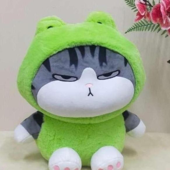 SIAP KIRIM BONEKA KUCING KOSTUM LEBAH 35CM - FURYU CAT DOLL LUCU SET HADIAH ANAK
